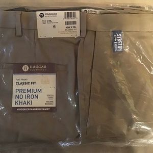 Haggar Khaki Mens Pants 40x29
